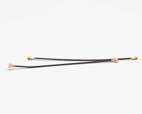 同軸電纜ROHS標準線材RF 0.81黑色接IPEX一代+TD